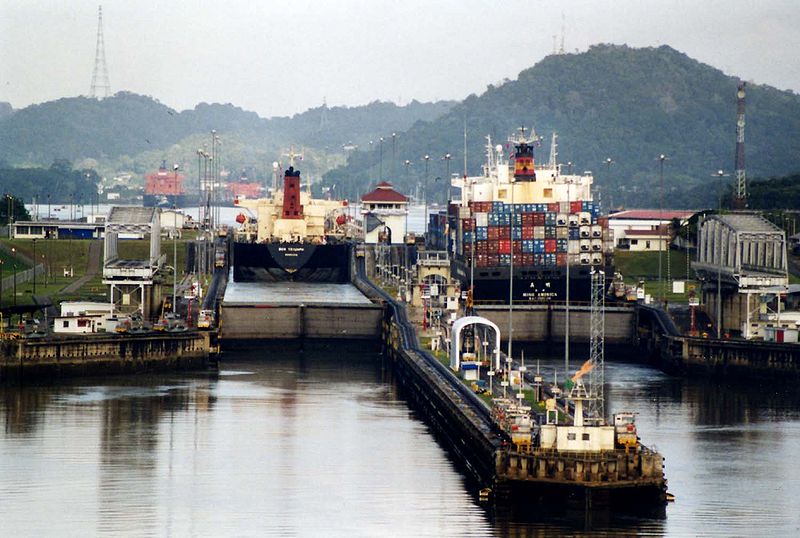 Miraflores-Schleuse, Panamakanal