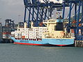 Maersk victoria container ship