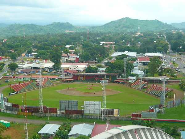 Fußball-Stadion in David