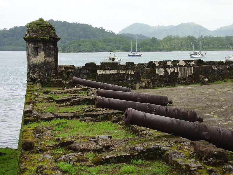 Ruinen von Portobelo-San Lorenzo