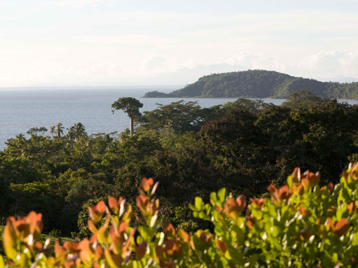 Sicht von La Palma, Provinz Darien