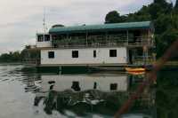 Ausflugsboot auf dem Gatunsee