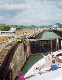 Panamakanal Schleuse