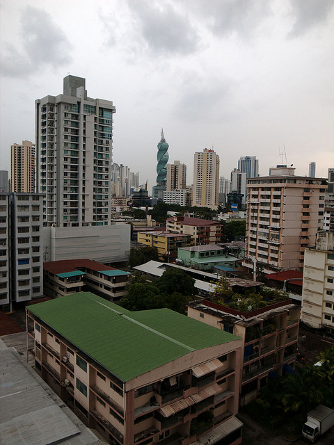 Panama-Stadt, die Hauptstadt von Panama